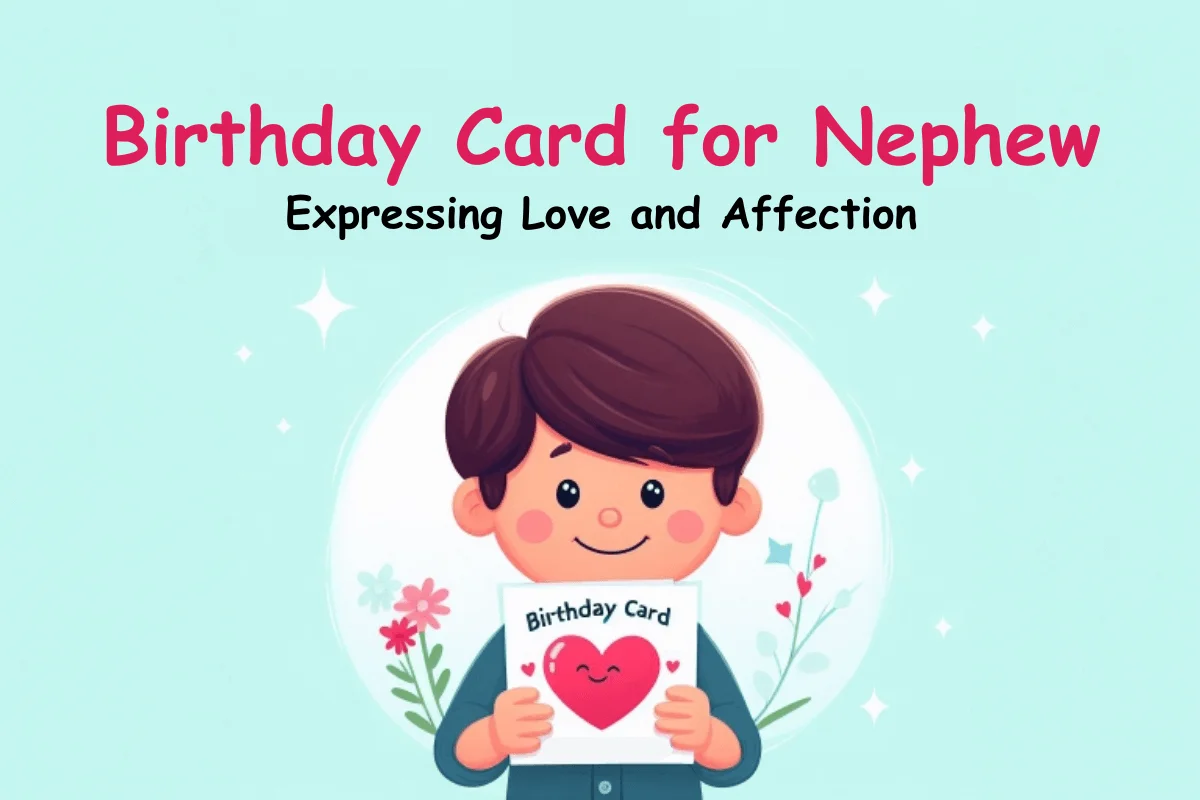 Birthday Card for Nephew