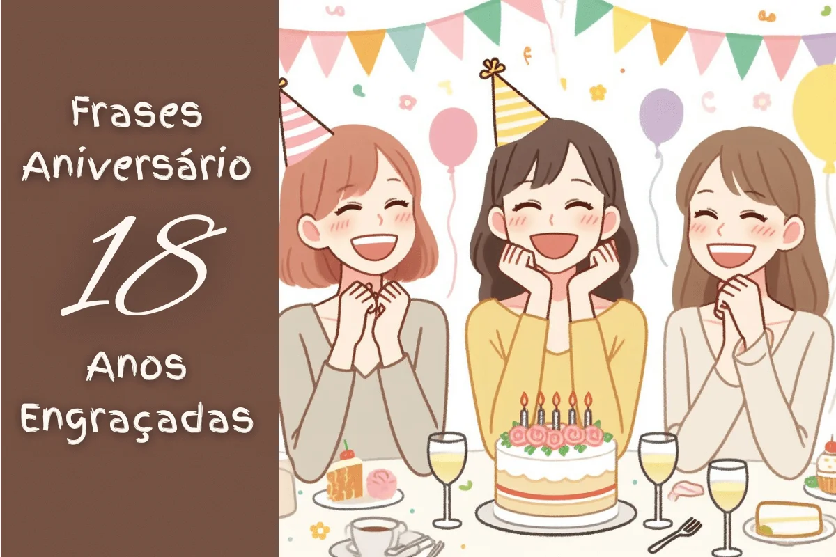 Frases Aniversário 18 Anos Engraçadas