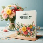 Happy Birthday Messages with Flowers