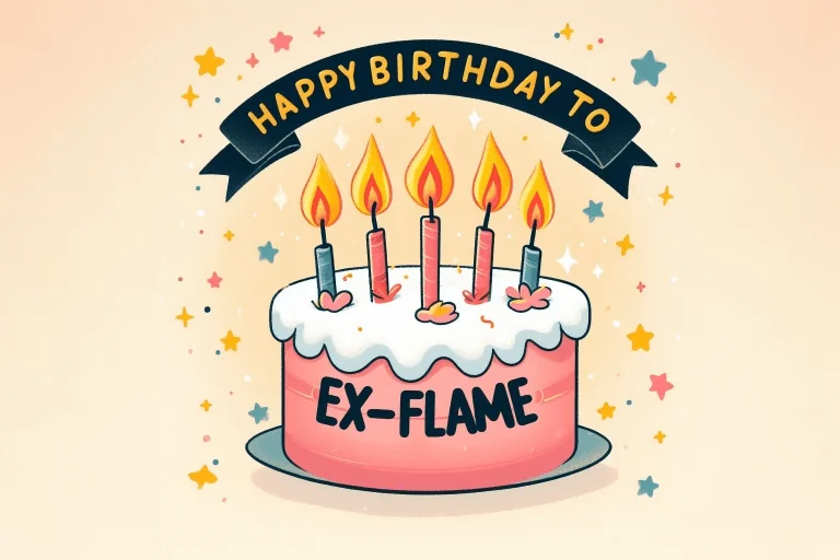 Happy Birthday to Ex-Flame