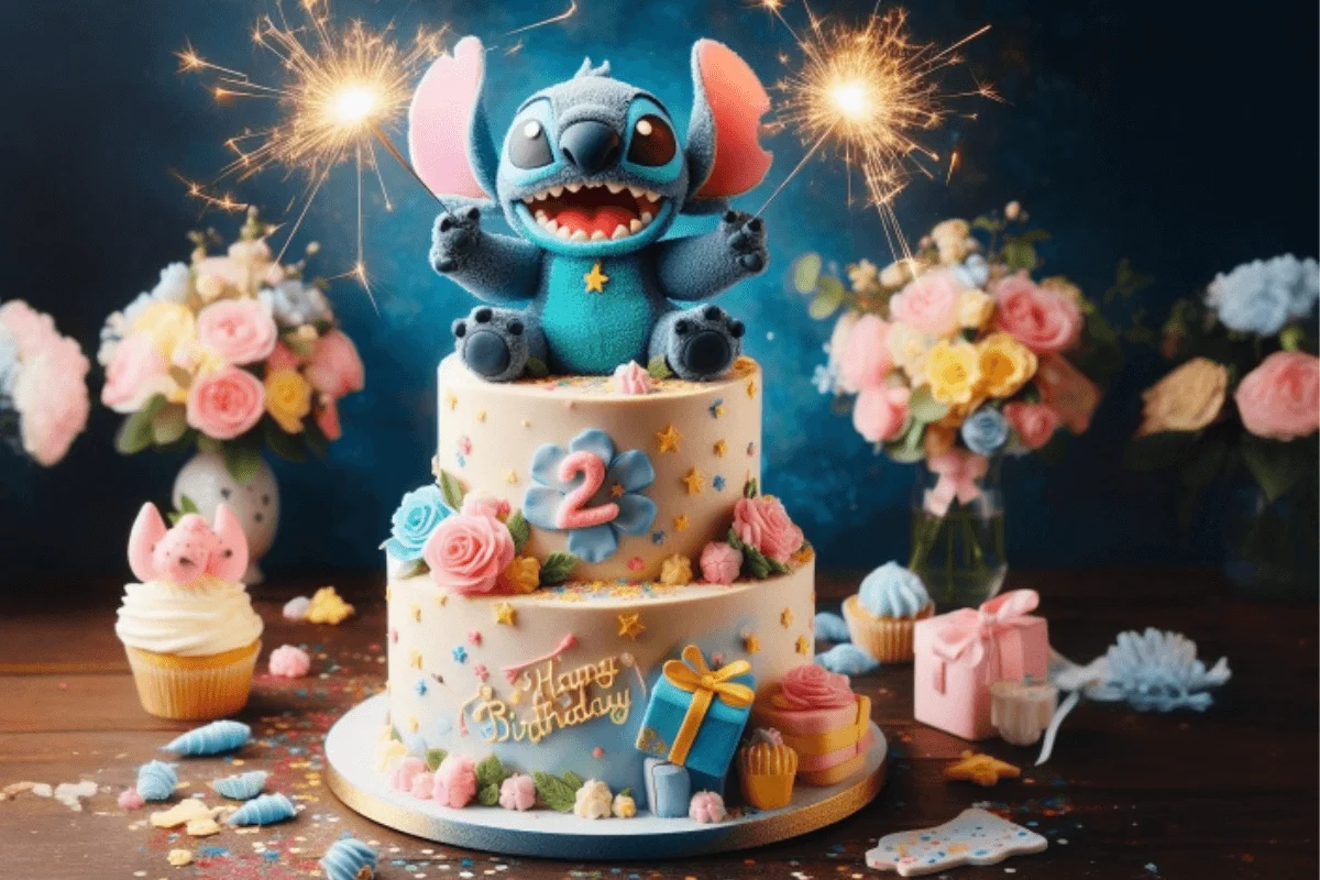 Stitch Birthday Cake