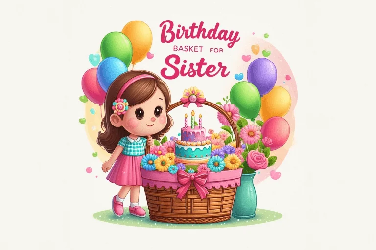 Birthday Basket for Sister