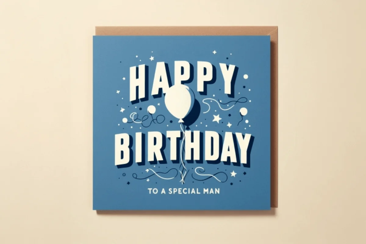 Birthday Message for Man