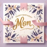 Cartão de Aniversário para Mãe