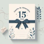 Convite de Aniversário 15 Anos