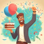 Feliz Aniversário para Homem