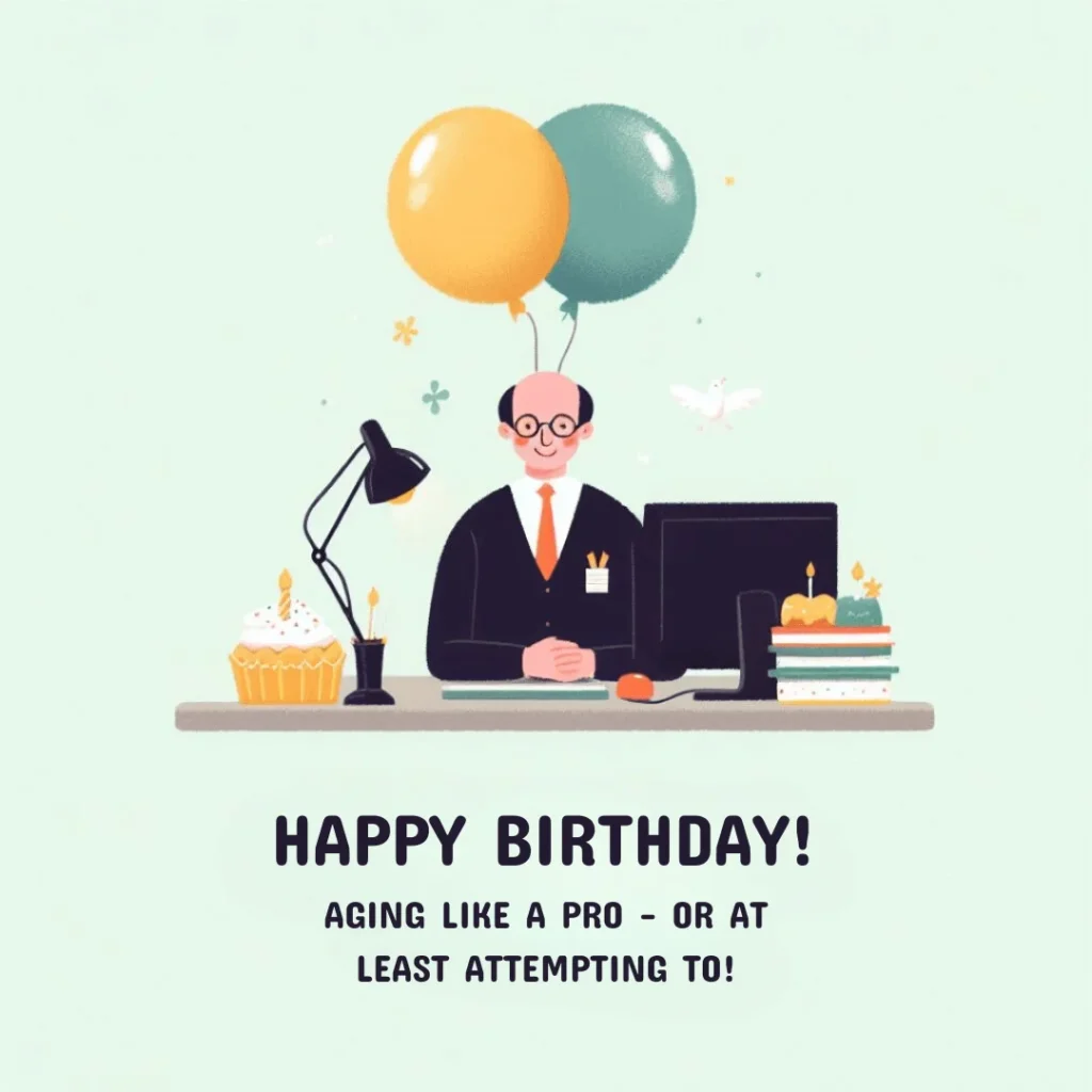 Funny Birthday Messages for Colleague