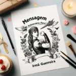 Mensagem de Aniversário para Irmã Guerreira