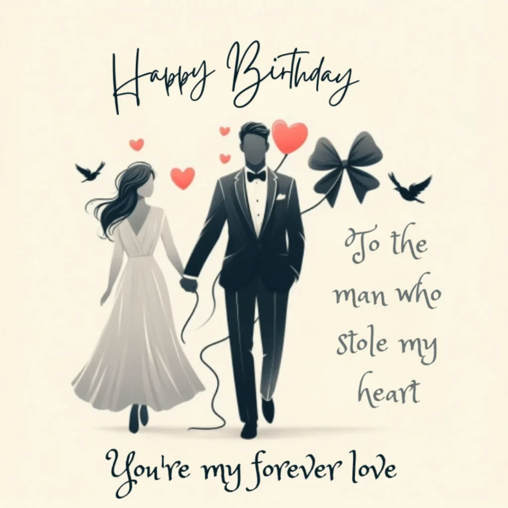 Short Birthday Messages for Husband
