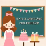 Texto de Aniversário para Professor