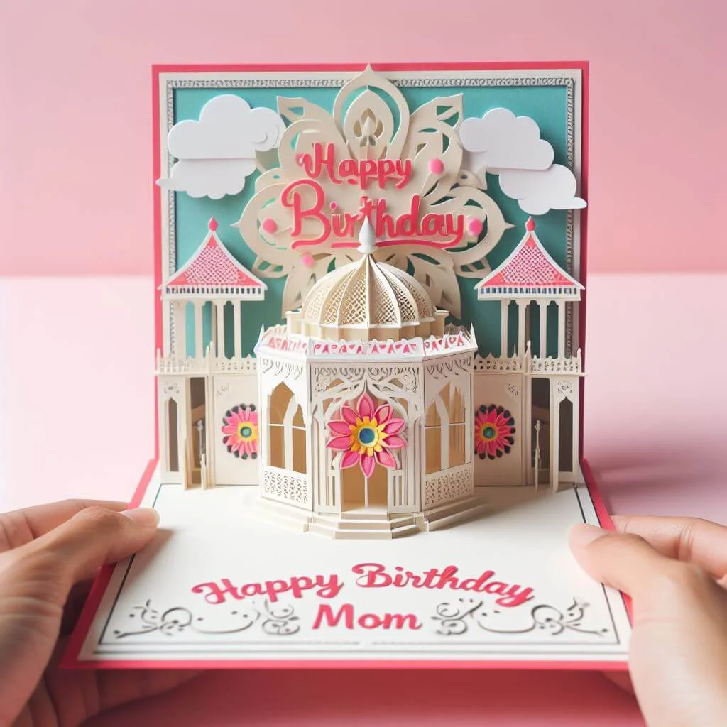 Pop-up Mother's Birthday Card
